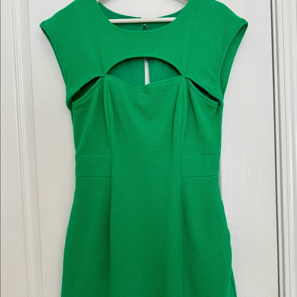 Maeve Green Mini Dress